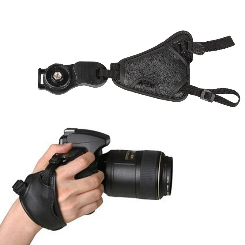 Faux Leather Camera Hand Wrist Strap Belt 1/4 Screw Mount Base for Canon Nikon Sony Pentax Olympus Panasonic Fujifilm DSLR
Faux Leather Camera Hand Wrist Strap Belt 1/4 Screw Mount Base for Canon Nikon Sony Pentax Olympus Panasonic Fujifilm DSLR