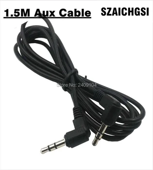 SZAICHGSI 1.5m 90 Degree Angled Type Stereo Audio 3.5mm Male to 3.5mm Male Car Aux Audio Cable wholesale 1000pcs/lot
SZAICHGSI 1.5m 90 Degree Angled Type Stereo Audio 3.5mm Male to 3.5mm Male Car Aux Audio Cable wholesale 1000pcs/lot