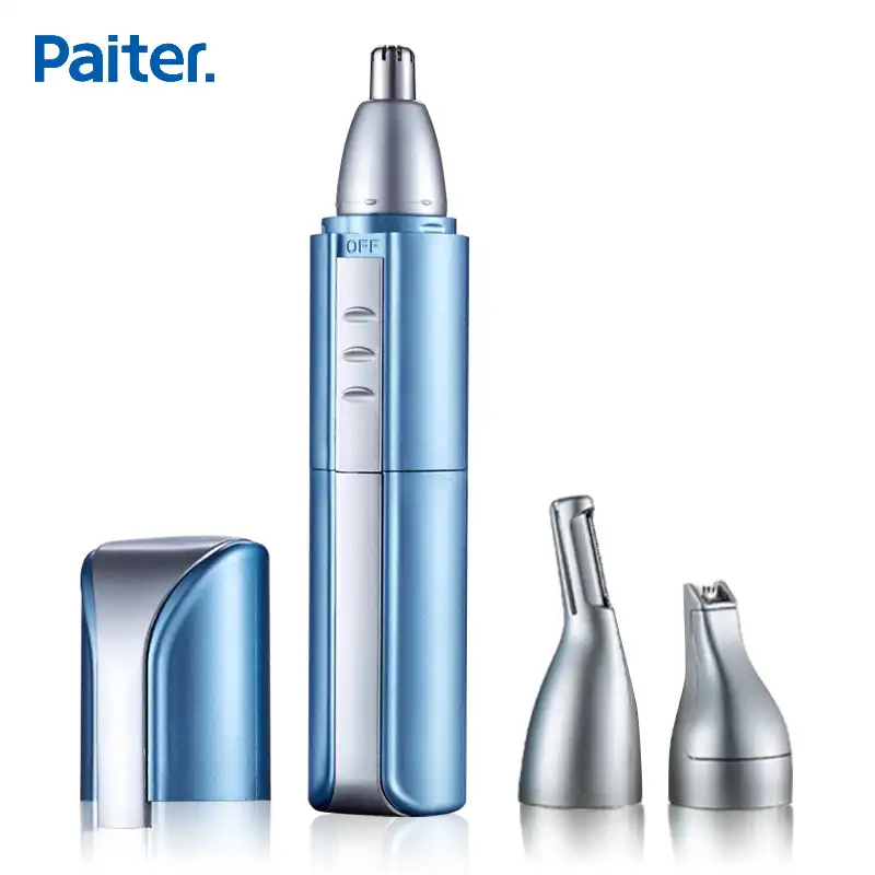 Paiter Men Electric Nose Hair Trimmer Ear Face Shaving Scissors