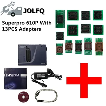 Free dhl Xeltek USB Superpro 610P Universal Programmer Universal IC Chip Programmer +13pcs Burn Block IC Socket Adapter hot sale
Free dhl Xeltek USB Superpro 610P Universal Programmer Universal IC Chip Programmer +13pcs Burn Block IC Socket Adapter hot sale