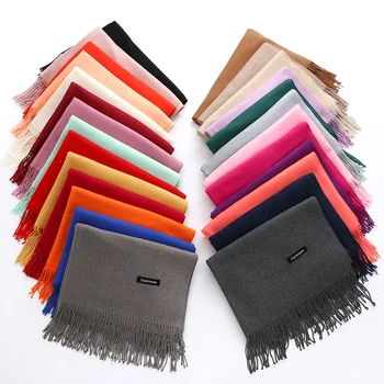 2020 thick women scarf solid warm winter scarves cashmere pashmina lady shawls wraps bandana long soft echarpe foulard cachecol
2020 thick women scarf solid warm winter scarves cashmere pashmina lady shawls wraps bandana long soft echarpe foulard cachecol