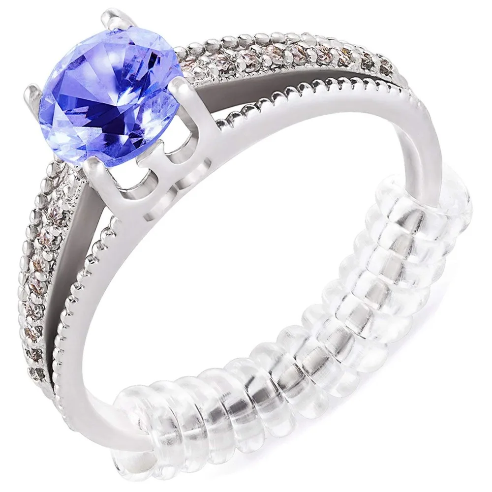 Ring Size Adjuster with Jewelry Polishing Cloth,2 Sizes Fit for Any Rings,Clear Ring Sizer,Perfect for Loose Rings,Pack of 20
Ring Size Adjuster with Jewelry Polishing Cloth,2 Sizes Fit for Any Rings,Clear Ring Sizer,Perfect for Loose Rings,Pack of 20