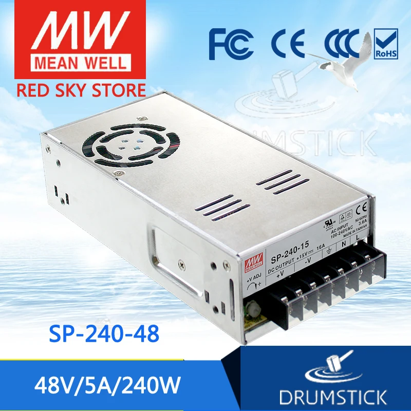 Best-selling MEAN WELL SP-240-48 48V 5A meanwell SP-240 48V 240W Single Output with PFC Function Power Supply
Best-selling MEAN WELL SP-240-48 48V 5A meanwell SP-240 48V 240W Single Output with PFC Function Power Supply