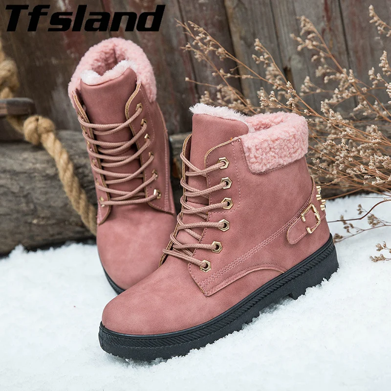 Female Snow Boots 2019 Suede Sneakers Women Winter Walking Shoes Women Warm Fur Plush Insole Ankle Boots Lace-up Ladies Shoes
Female Snow Boots 2019 Suede Sneakers Women Winter Walking Shoes Women Warm Fur Plush Insole Ankle Boots Lace-up Ladies Shoes