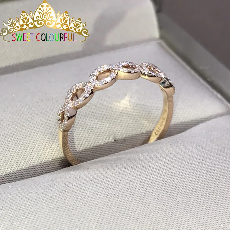 Wedding 100% Moissanite Diamond Ring Genuine 18K 750 Gold D color VVS MO-0013 Have a certificate
Wedding 100% Moissanite Diamond Ring Genuine 18K 750 Gold D color VVS MO-0013 Have a certificate