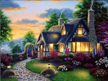 Embroidery New 3d Diy Diamond Painting Canvas Oil Colorful Fairy Tale Hut Needlework Cross Stitch Rhinestones Scroll Home Decor
Embroidery New 3d Diy Diamond Painting Canvas Oil Colorful Fairy Tale Hut Needlework Cross Stitch Rhinestones Scroll Home Decor