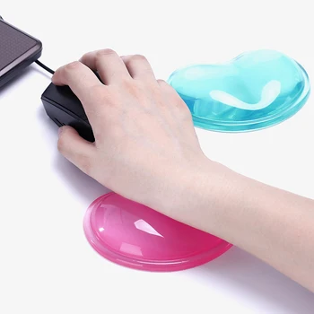 Mini Heart-shaped Soft Silicon Wrist pad Transparent Ergonomic Healthy Wrist Rest Mouse Pad S Non-slip gaming mousepad
Mini Heart-shaped Soft Silicon Wrist pad Transparent Ergonomic Healthy Wrist Rest Mouse Pad S Non-slip gaming mousepad