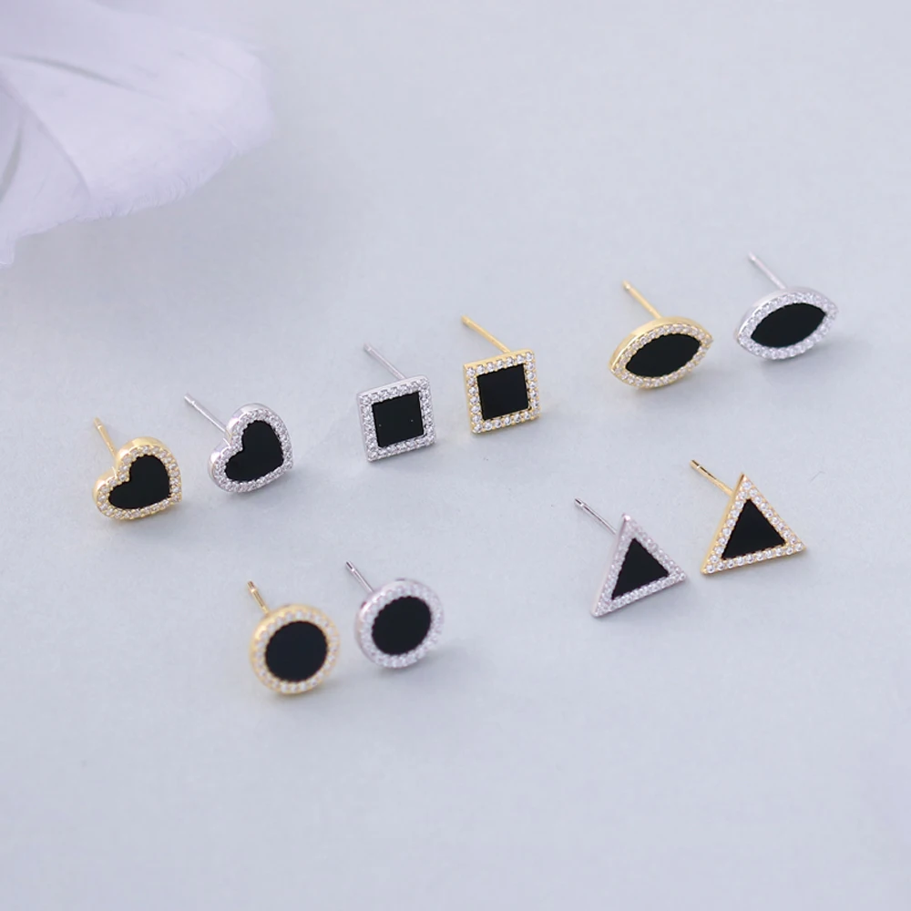 New Geometry Earrings Heart Sweet Gold Love Earrings Women Gifts Jewelry 925 Silver round Korean Stud Earrings Statement Jewelry
New Geometry Earrings Heart Sweet Gold Love Earrings Women Gifts Jewelry 925 Silver round Korean Stud Earrings Statement Jewelry