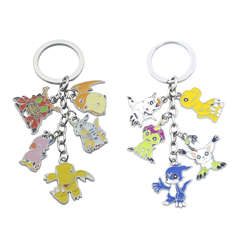 New cartoon Digital Monster action figure toys cute mini anime Digimons metal model keychain pendant decoration for kids gift
New cartoon Digital Monster action figure toys cute mini anime Digimons metal model keychain pendant decoration for kids gift