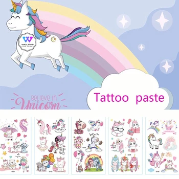 10pcs/set Cartoon Unicorn Tattoo For Kid Cute Fake Taty Tatouage Temporaire Body Art Waterproof Temporary Tattoo Sticke
10pcs/set Cartoon Unicorn Tattoo For Kid Cute Fake Taty Tatouage Temporaire Body Art Waterproof Temporary Tattoo Sticke