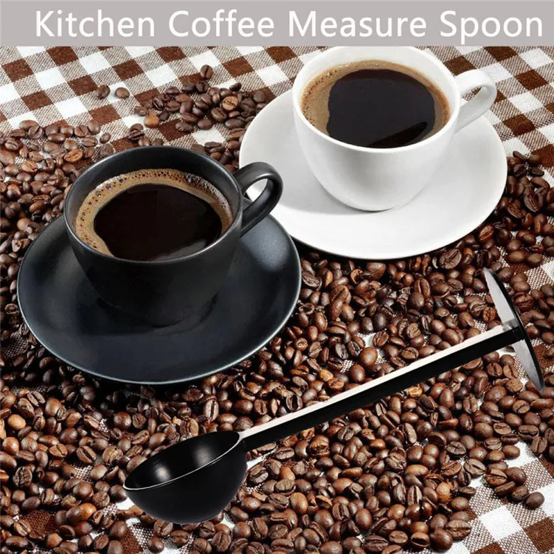 Kitchen Craft Coffee Measure Spoon Coffee Making/Espresso/Cappuccino Soup Spoon Black Matte Ladle Spoon Plastic A1
Kitchen Craft Coffee Measure Spoon Coffee Making/Espresso/Cappuccino Soup Spoon Black Matte Ladle Spoon Plastic A1