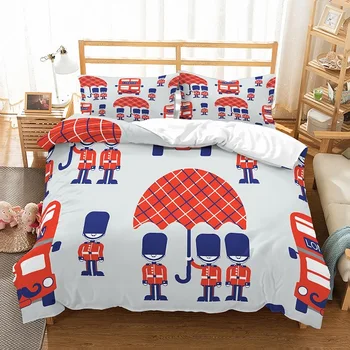 Cartoon Cars Bedding Set London Traffic Police Single Double Duvet Cover Set 2/3pcs Various Vehicle Boys Girls Bed Linen Set
Cartoon Cars Bedding Set London Traffic Police Single Double Duvet Cover Set 2/3pcs Various Vehicle Boys Girls Bed Linen Set