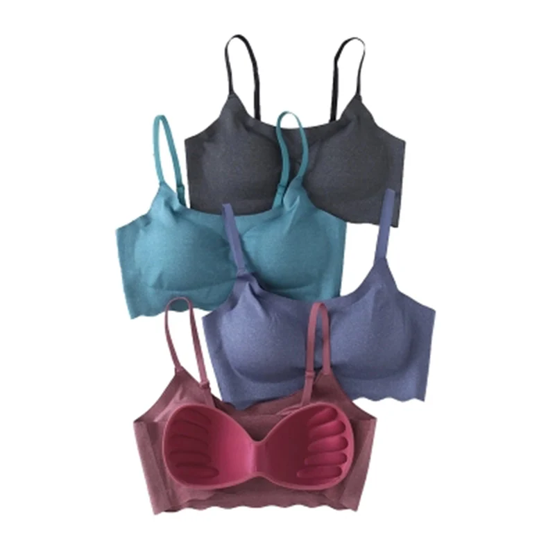 2pcs Sleeping Bras For Women Soft Thin Cup Narrow Shoulder Strap Bras Fitness Vest Bra To Teenagers Girl Student Underwear #D
2pcs Sleeping Bras For Women Soft Thin Cup Narrow Shoulder Strap Bras Fitness Vest Bra To Teenagers Girl Student Underwear #D