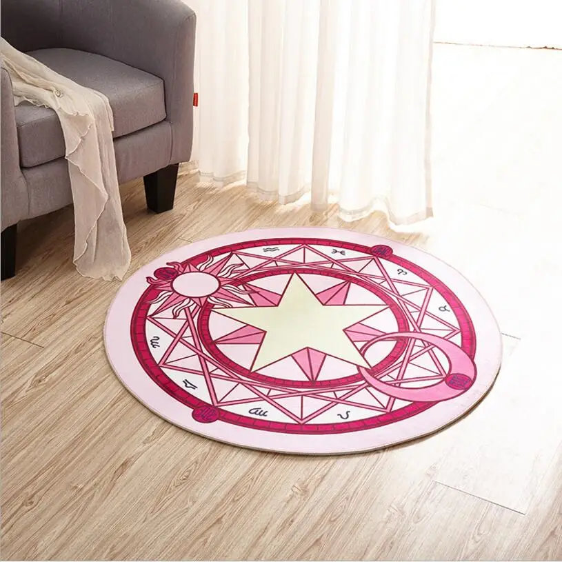 Geometric Round Circle Large Magic Sakura Carpet Kid Room Bedside Rugs for Home Livingroom Bedroom Baby Floor Fashion Black Pink
Geometric Round Circle Large Magic Sakura Carpet Kid Room Bedside Rugs for Home Livingroom Bedroom Baby Floor Fashion Black Pink