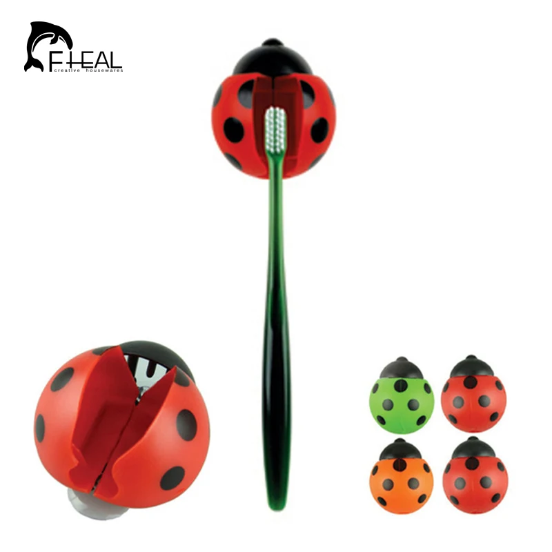 FHEAL 3pcs/set Cute Ladybug Toothbrush Holder Wall Suction Cartoon Sucker Toothbrush Rack Bathroom Sets Storage Rack
FHEAL 3pcs/set Cute Ladybug Toothbrush Holder Wall Suction Cartoon Sucker Toothbrush Rack Bathroom Sets Storage Rack