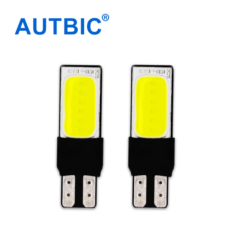 AUTBIC 2PCS T10 W5W LED Bulbs Super Bright COB Car Interior Reading Dome Light Marker Lamp
AUTBIC 2PCS T10 W5W LED Bulbs Super Bright COB Car Interior Reading Dome Light Marker Lamp