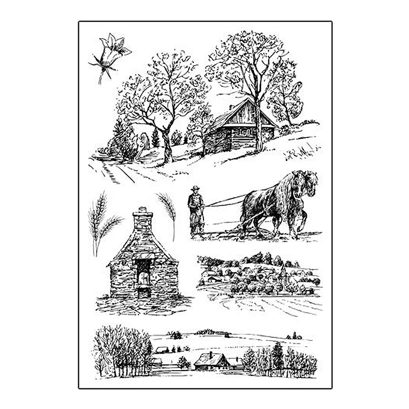 Harvest Crops Cattle Transparent Clear Stamps for Scrapbooking DIY Silicone Seals Photo Album Paper Stencils Card Making Supply
Harvest Crops Cattle Transparent Clear Stamps for Scrapbooking DIY Silicone Seals Photo Album Paper Stencils Card Making Supply