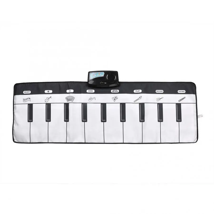 Music blanket multi-function piano black and white keys music mat crawling pad key blanket without battery delivery
Music blanket multi-function piano black and white keys music mat crawling pad key blanket without battery delivery