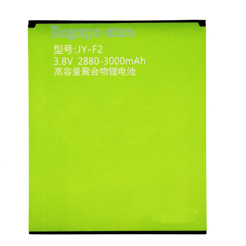 3000mAh JY-F2 Replacement Battery Baterij For JIAYU JY F2 JYF2 Mobile Phone Batteries
3000mAh JY-F2 Replacement Battery Baterij For JIAYU JY F2 JYF2 Mobile Phone Batteries