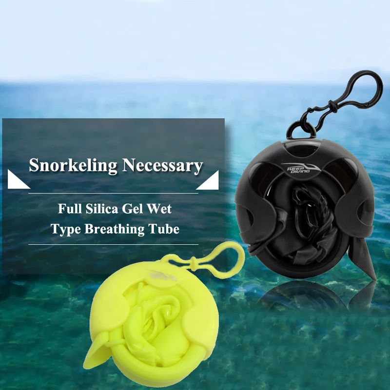Silicone Wet Breathing Tube Full Silica Gel Foldable Snorkeling Snorkel Underwater Free Diving Snorkling Breathing Equipment
Silicone Wet Breathing Tube Full Silica Gel Foldable Snorkeling Snorkel Underwater Free Diving Snorkling Breathing Equipment