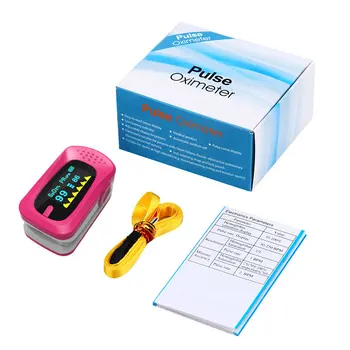 

STRIKATE Oximetro Pulse Oximeter De Pulso De Dedo Fingertip Pulse Oximeter Two Color Pulsioximetro Oled Heart Rate Monitor CE