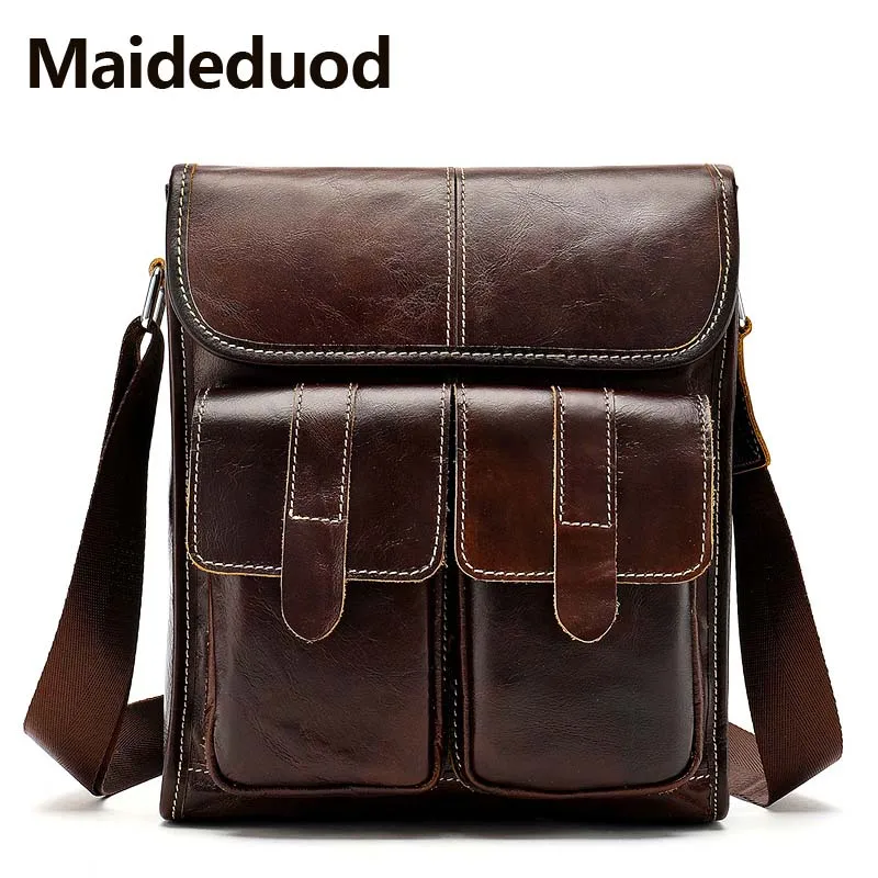 Maideduod Genuine leather New Men Bag Casual Business Messenger Bag For Vintage Men's Crossbody Bag Male Shoulder Bags 366
Maideduod Genuine leather New Men Bag Casual Business Messenger Bag For Vintage Men's Crossbody Bag Male Shoulder Bags 366