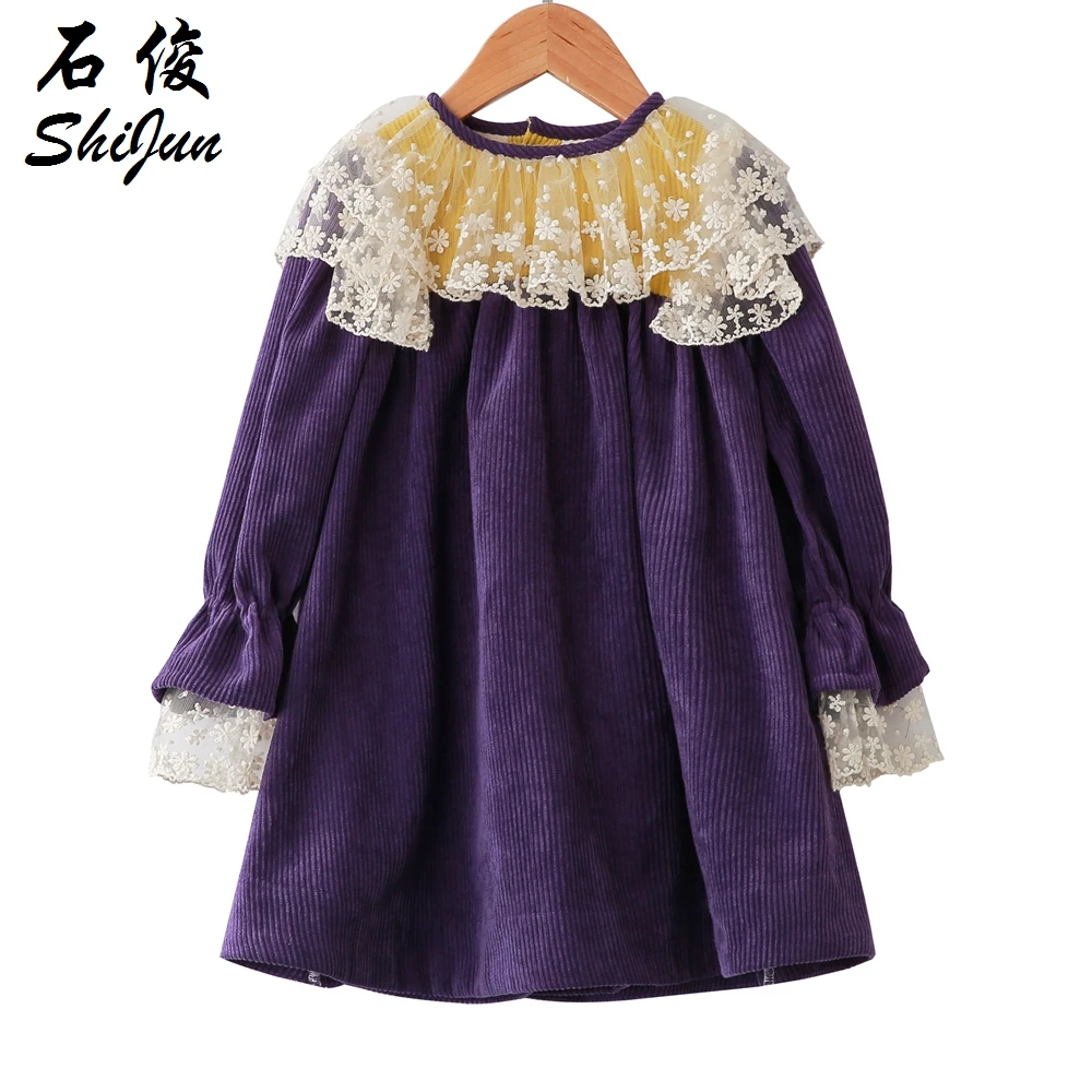 My Little One 2019 Summer Kids Frocks 2019 Sweet Contrast Yellow&Purple Corduroy Lace Baby Dress Winter Girls Clothing
My Little One 2019 Summer Kids Frocks 2019 Sweet Contrast Yellow&Purple Corduroy Lace Baby Dress Winter Girls Clothing