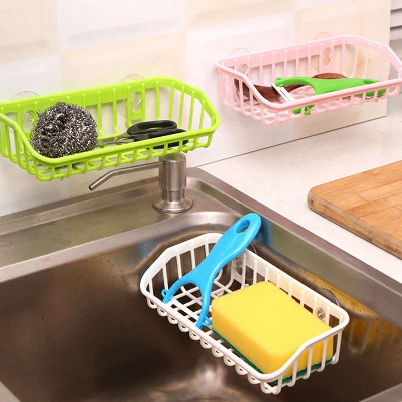 Sink Shelf Soap Sponge Drain Rack Bathroom Holder Kitchen Storage Suction Cup Kitchen Organizer Sink Kitchen Accessories Wash
Sink Shelf Soap Sponge Drain Rack Bathroom Holder Kitchen Storage Suction Cup Kitchen Organizer Sink Kitchen Accessories Wash