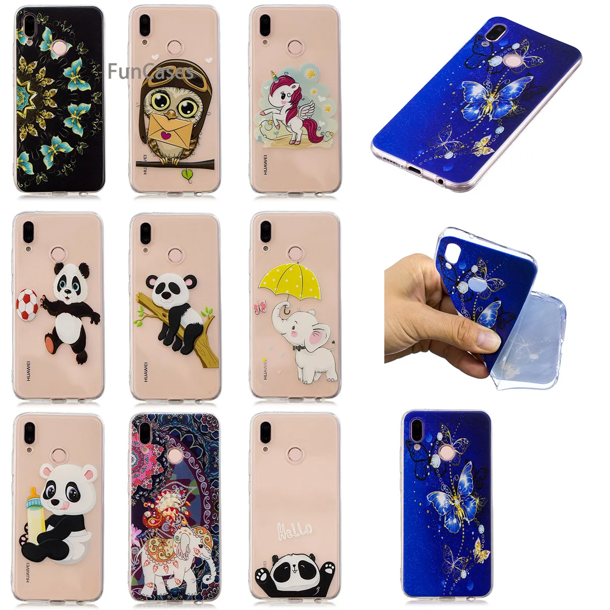 Cute Elephant Phone Case sFor Coverage Huawei P20 Lite Soft Silicone Phone Case Back Exotic Bumper Case Huawei Ascend Nova 3E
Cute Elephant Phone Case sFor Coverage Huawei P20 Lite Soft Silicone Phone Case Back Exotic Bumper Case Huawei Ascend Nova 3E