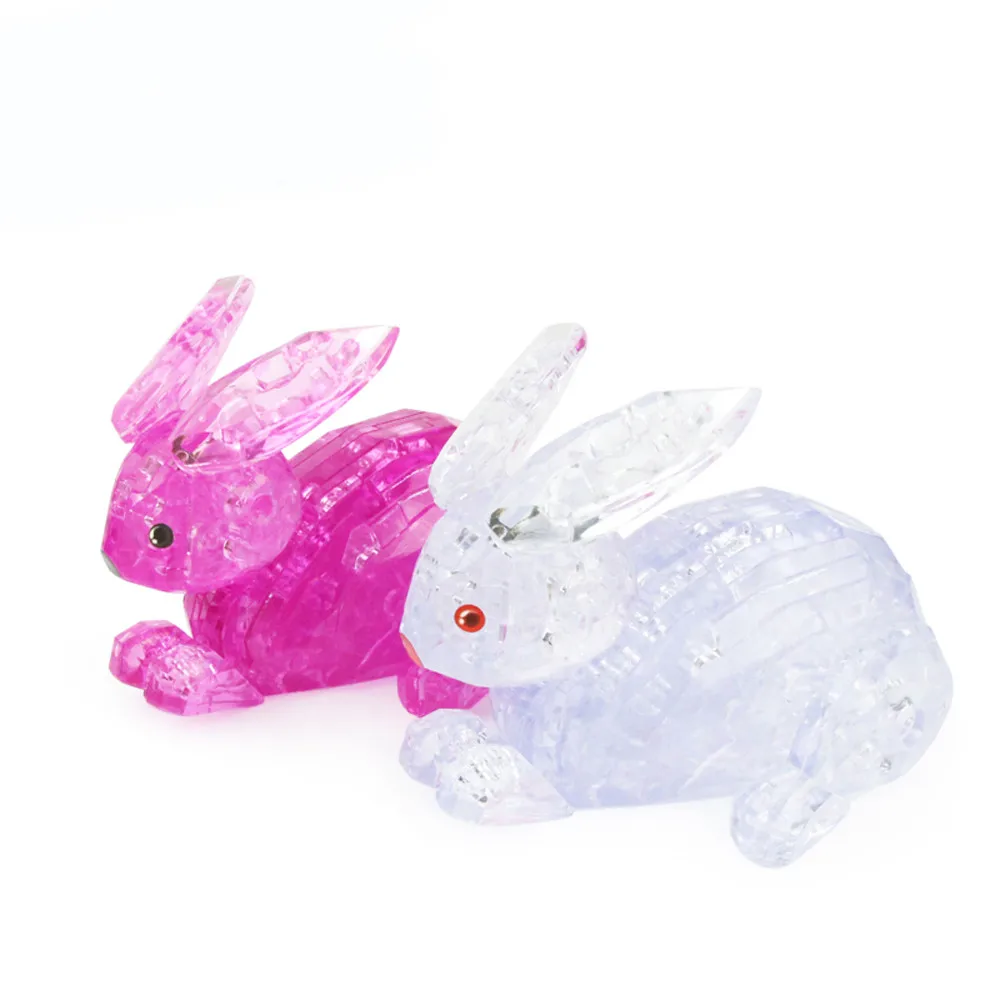 3D Crystal Puzzle Jigsaw Puzzles 56 Pieces Toys Montessori Education Toys Puzzel Adult Rabbit Model Building DIY Gadget JA24b
3D Crystal Puzzle Jigsaw Puzzles 56 Pieces Toys Montessori Education Toys Puzzel Adult Rabbit Model Building DIY Gadget JA24b
