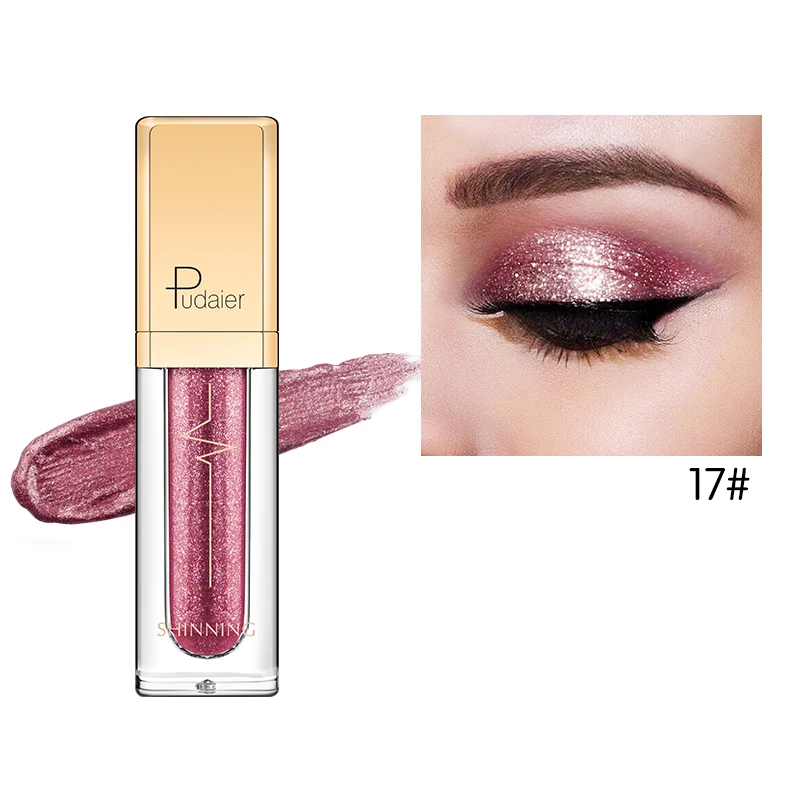 Pudaier Hot 18 Color Shine Liquid Eye Shadow Diamond Waterproof Long-lasting Eye Shadow Shining Stars Colorful Eye Shadow Makeup
Pudaier Hot 18 Color Shine Liquid Eye Shadow Diamond Waterproof Long-lasting Eye Shadow Shining Stars Colorful Eye Shadow Makeup