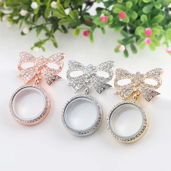 3PCS Rhinestone Flower Bowknot Round Glass Brooches Living Memory Lockets Fit Floating Charms Pendant Jewelry
3PCS Rhinestone Flower Bowknot Round Glass Brooches Living Memory Lockets Fit Floating Charms Pendant Jewelry