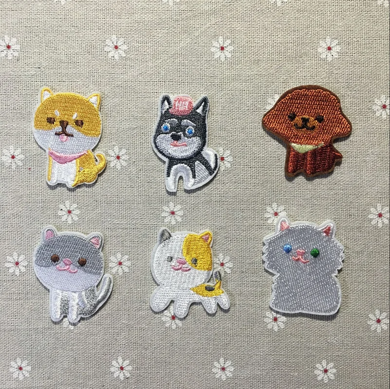 100pcs/lot New Cute Cartoon Full Embroidered Cloth Iron on Patches Puppy Dog Small Animals Decorative DIY Sewing Accessories
100pcs/lot New Cute Cartoon Full Embroidered Cloth Iron on Patches Puppy Dog Small Animals Decorative DIY Sewing Accessories