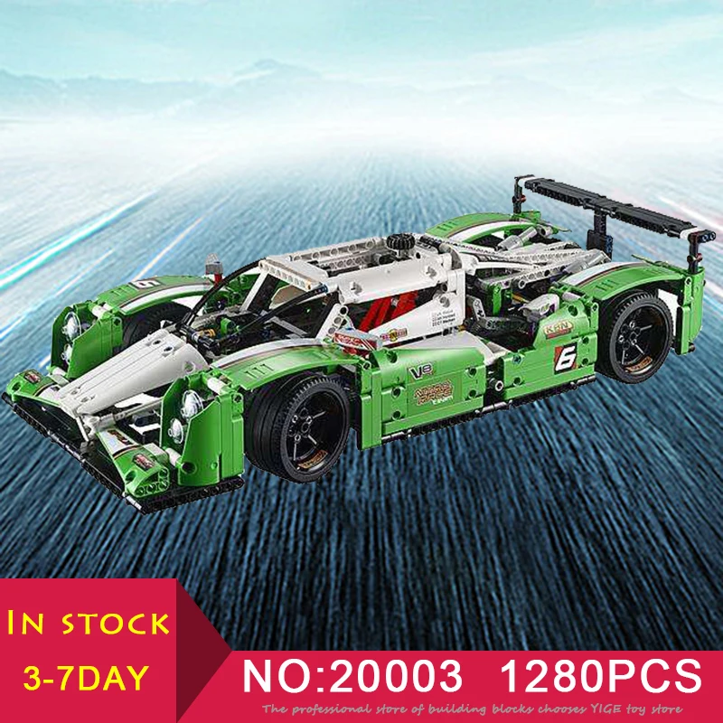 LEPIN 20003 Technic Series The 24 hours Race Car Compatible LegoINglys 42039 Model set Building Blocks Kid Brick Toy
LEPIN 20003 Technic Series The 24 hours Race Car Compatible LegoINglys 42039 Model set Building Blocks Kid Brick Toy