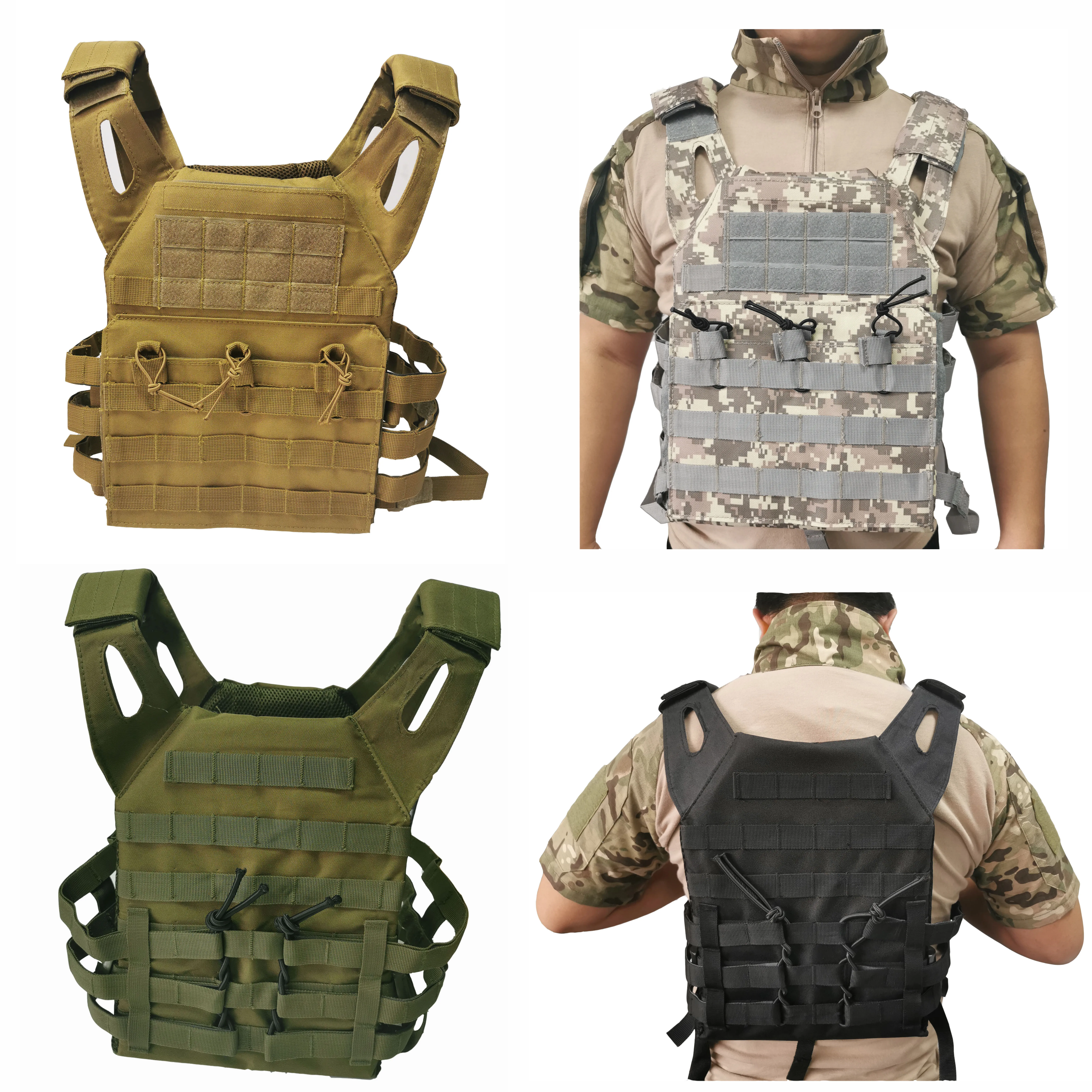

Hunting Tactical Armor JPC combat Vest Outdoor CS Game Paintball Protective Plate Carrier Waistcoat Airsoft Bulletproof Vest