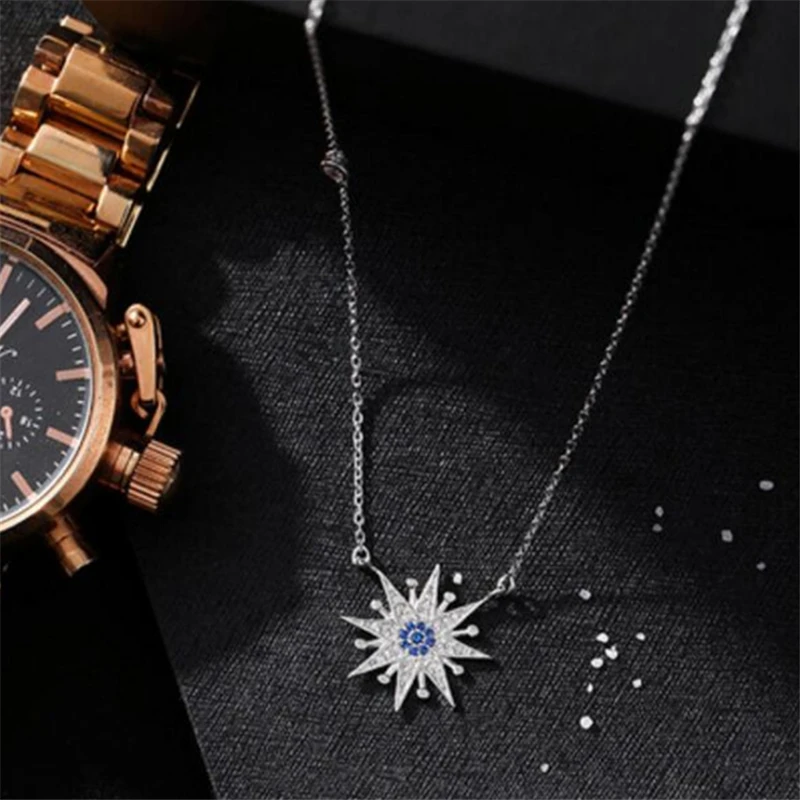 luxury brand Evil eye Sun flower S925 original sliver pendant necklace blue zircon eye wholesale chain choker neckalce TYN270
luxury brand Evil eye Sun flower S925 original sliver pendant necklace blue zircon eye wholesale chain choker neckalce TYN270