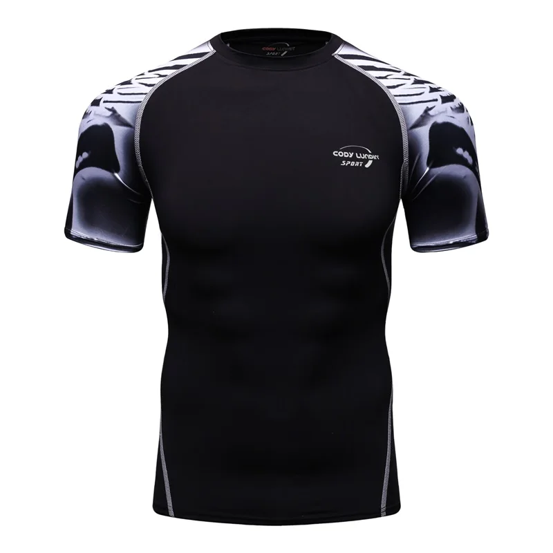 Camisa Compression Shirt Men Base Layer Short Sleeves 3D Print Thermal Under MMA Rashguard Tights Skin Man's T Shirt CODY LUNDIN
Camisa Compression Shirt Men Base Layer Short Sleeves 3D Print Thermal Under MMA Rashguard Tights Skin Man's T Shirt CODY LUNDIN