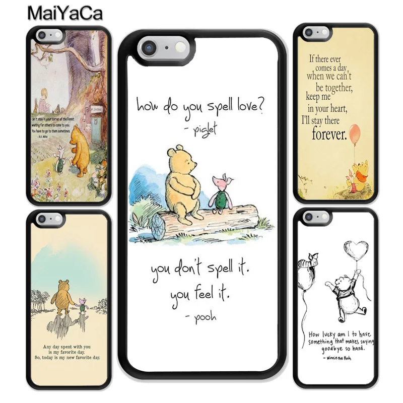 MaiYaCa Winnie the Poohs Quotes TPU Phone Case For iphone XR XS MAX 11 Pro MAX X 6 6S 7 8 Plus 5 5S Back Cover Shell
MaiYaCa Winnie the Poohs Quotes TPU Phone Case For iphone XR XS MAX 11 Pro MAX X 6 6S 7 8 Plus 5 5S Back Cover Shell