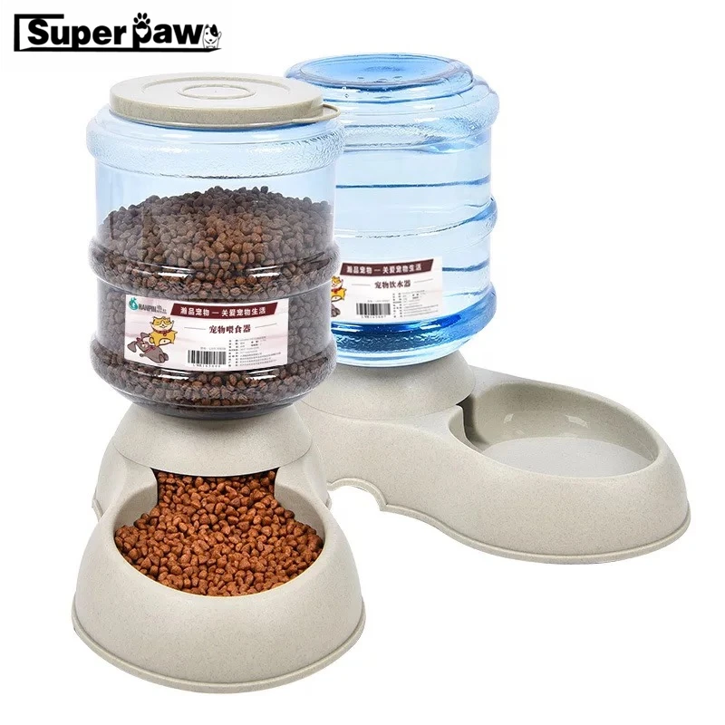Automatic Pet Feeder 3.75L Large Plastic Drinking Fountain Dog Cat Water Dispenser For Puppy Kitten Cats Dogs Food Bowl BTD01
Automatic Pet Feeder 3.75L Large Plastic Drinking Fountain Dog Cat Water Dispenser For Puppy Kitten Cats Dogs Food Bowl BTD01