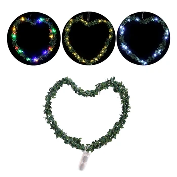YAM 2m 20 LED IP65 Waterproof Heart Shape Leaf Garland Copper Wire Fairy String Light Battery Operated Xmas Wedding Decor
YAM 2m 20 LED IP65 Waterproof Heart Shape Leaf Garland Copper Wire Fairy String Light Battery Operated Xmas Wedding Decor