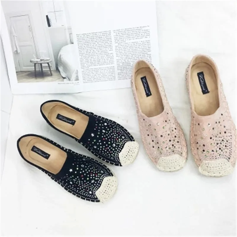 2018 new wild rhinestones braided flat simple leisure fisherman Carrefour shoes
2018 new wild rhinestones braided flat simple leisure fisherman Carrefour shoes
