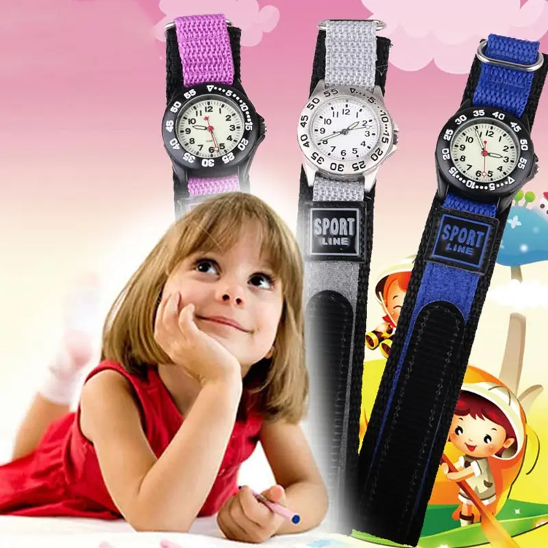 Students Sports Quartz Watch Fabric Strap Climbing Military Wristwatch Waterproof Kids Boys Girls Watches LXH
Students Sports Quartz Watch Fabric Strap Climbing Military Wristwatch Waterproof Kids Boys Girls Watches LXH