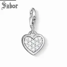 thomas Heart Pave Charm Pendant,Europe Jewelry For Women,2019 Romantic Gift 925 Sterling Silver Fit Bracelet jewellery charms
thomas Heart Pave Charm Pendant,Europe Jewelry For Women,2019 Romantic Gift 925 Sterling Silver Fit Bracelet jewellery charms