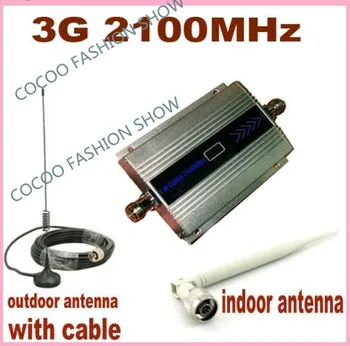 ZQTMAX 3G Repeater 2100 Mobile Signal Booster WCDMA UMTS Cellular Signal Amplifier with Antenna
ZQTMAX 3G Repeater 2100 Mobile Signal Booster WCDMA UMTS Cellular Signal Amplifier with Antenna