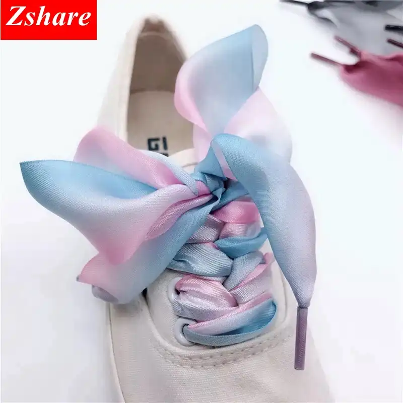 satin ribbon shoelaces