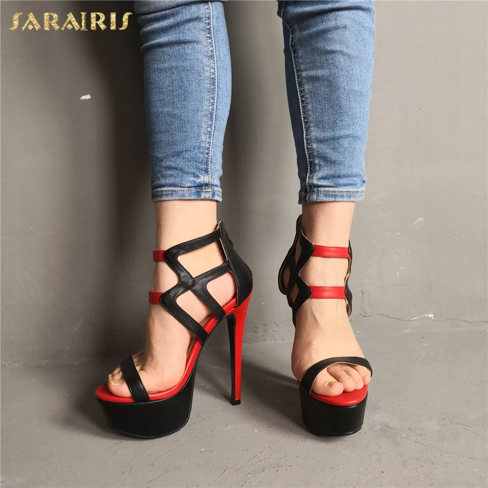 SARAIRIS Sexy Plus Size 47 Party Sandals Women Shoes High Quality Platform Nightclub Thin High Heels Shoes Woman Sandals
SARAIRIS Sexy Plus Size 47 Party Sandals Women Shoes High Quality Platform Nightclub Thin High Heels Shoes Woman Sandals
