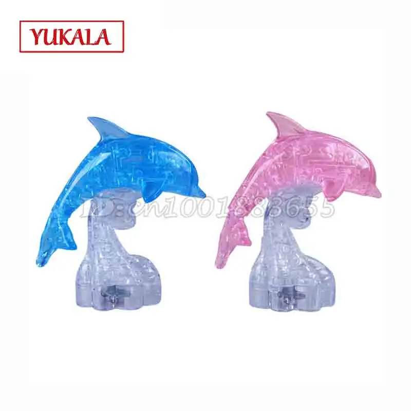 Free shipping DIY 3D stereoscopic crystal assembled plastic BLOCKS for children & adult educational toys dolphin Lamp
Free shipping DIY 3D stereoscopic crystal assembled plastic BLOCKS for children & adult educational toys dolphin Lamp