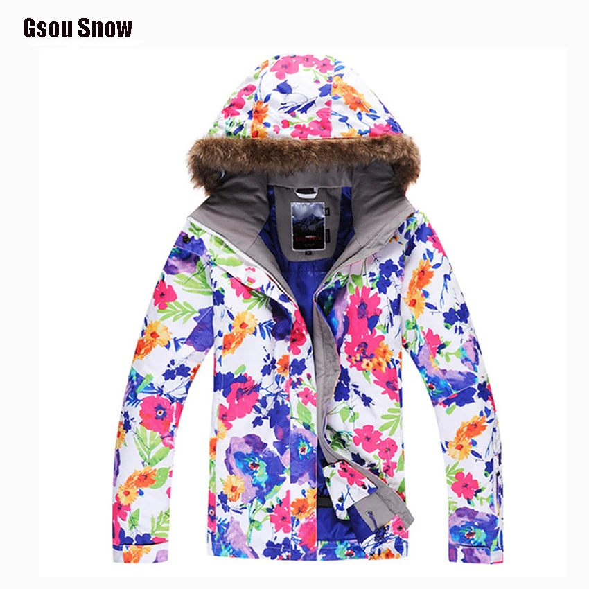 Gsou Snow 2017 Snow Women Ski Jacket Waterproof Windproof Winter Jacket Outdoor Sport Clothes Skiing Coat hfx
Gsou Snow 2017 Snow Women Ski Jacket Waterproof Windproof Winter Jacket Outdoor Sport Clothes Skiing Coat hfx