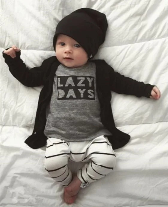 2019 Autumn New Fashion baby boy clothes baby rompers Long sleeve letter T-shirt+ trousers 2/pcs newborn baby girls clothing set
2019 Autumn New Fashion baby boy clothes baby rompers Long sleeve letter T-shirt+ trousers 2/pcs newborn baby girls clothing set