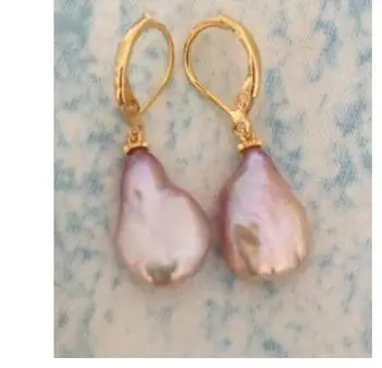 free shipping charming 13-14mm south sea gold pink purple dangle pearl earring 14k
free shipping charming 13-14mm south sea gold pink purple dangle pearl earring 14k